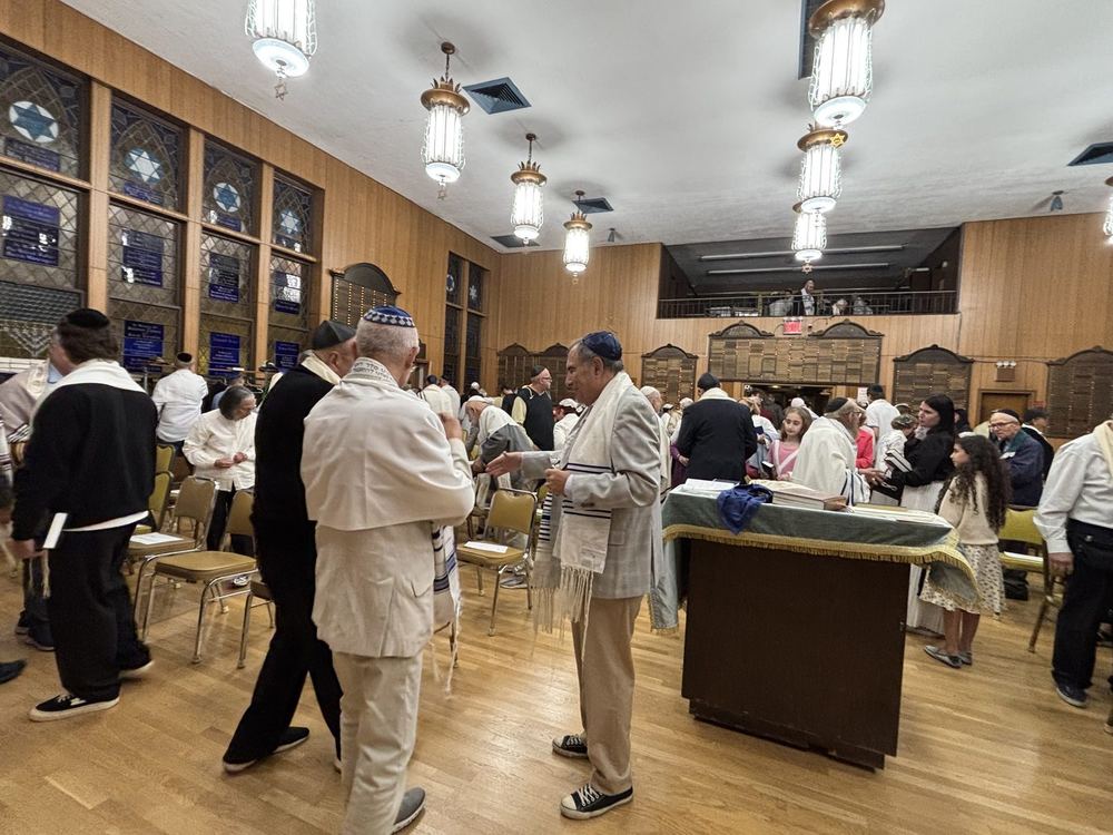 Celebration in the sanctuary